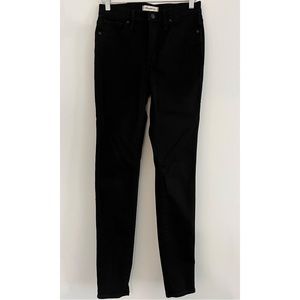 NWOT Madewell True Black Tall 10" High-Rise Jeans Carbondale Wash (28T)